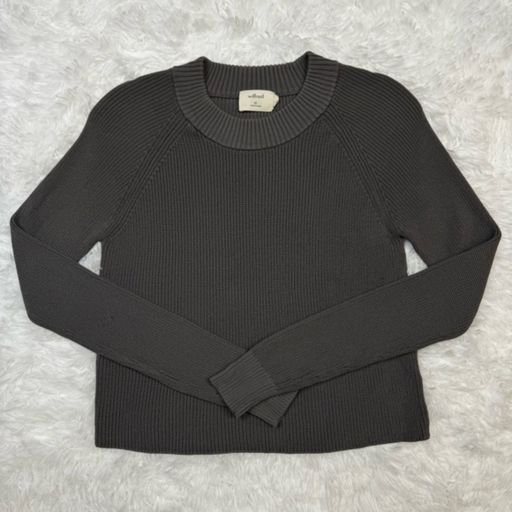Wilfred Sweater Grey Size XS Aritzia #63600